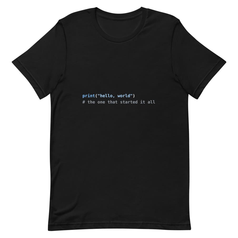 Hello World Tee